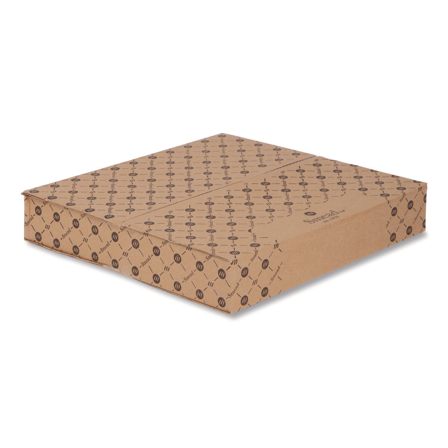 Smead Stadium File, 10.5" Expansion, 12 Sections, 1/3-Cut Tabs, Letter Size, Saddle - Bloom Skins