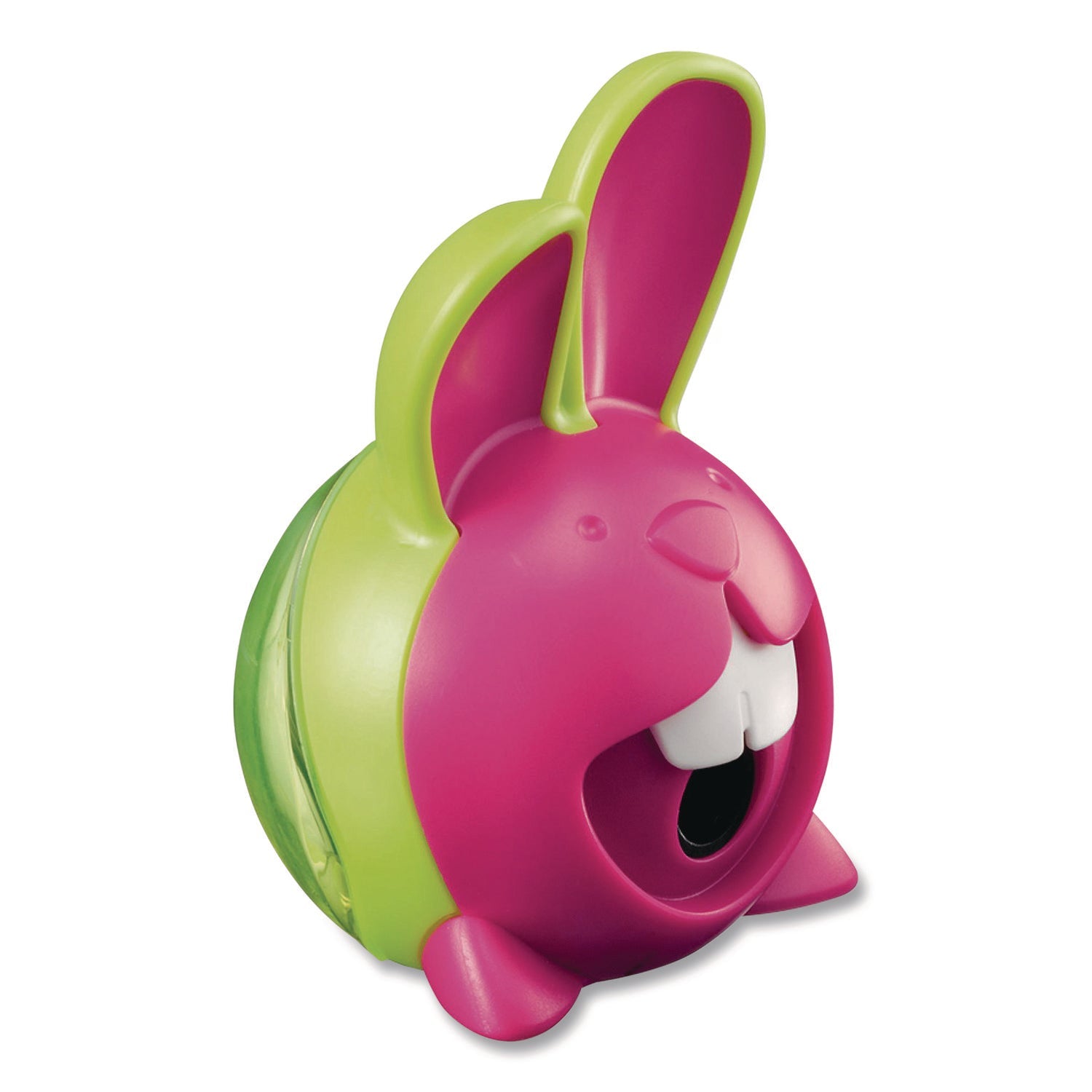 Maped Helix Croc Croc Chomp Rabbit 1-Hole Canister Pencil Sharpener, 3.74 x 1.8 x 4.92, Randomly Assorted Colors - Bloom Skins