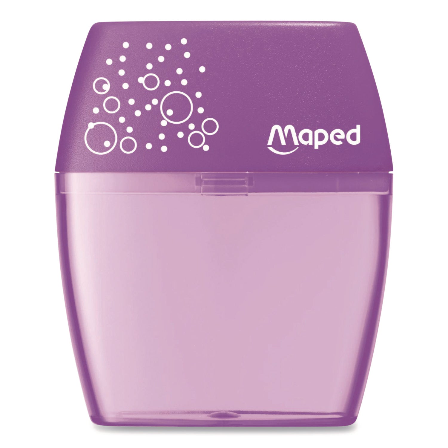 Maped Helix Shaker Two-Hole Canister Pencil Sharpener, 3.74 x 1.02 x 4.92, Randomly Assorted Color - Bloom Skins