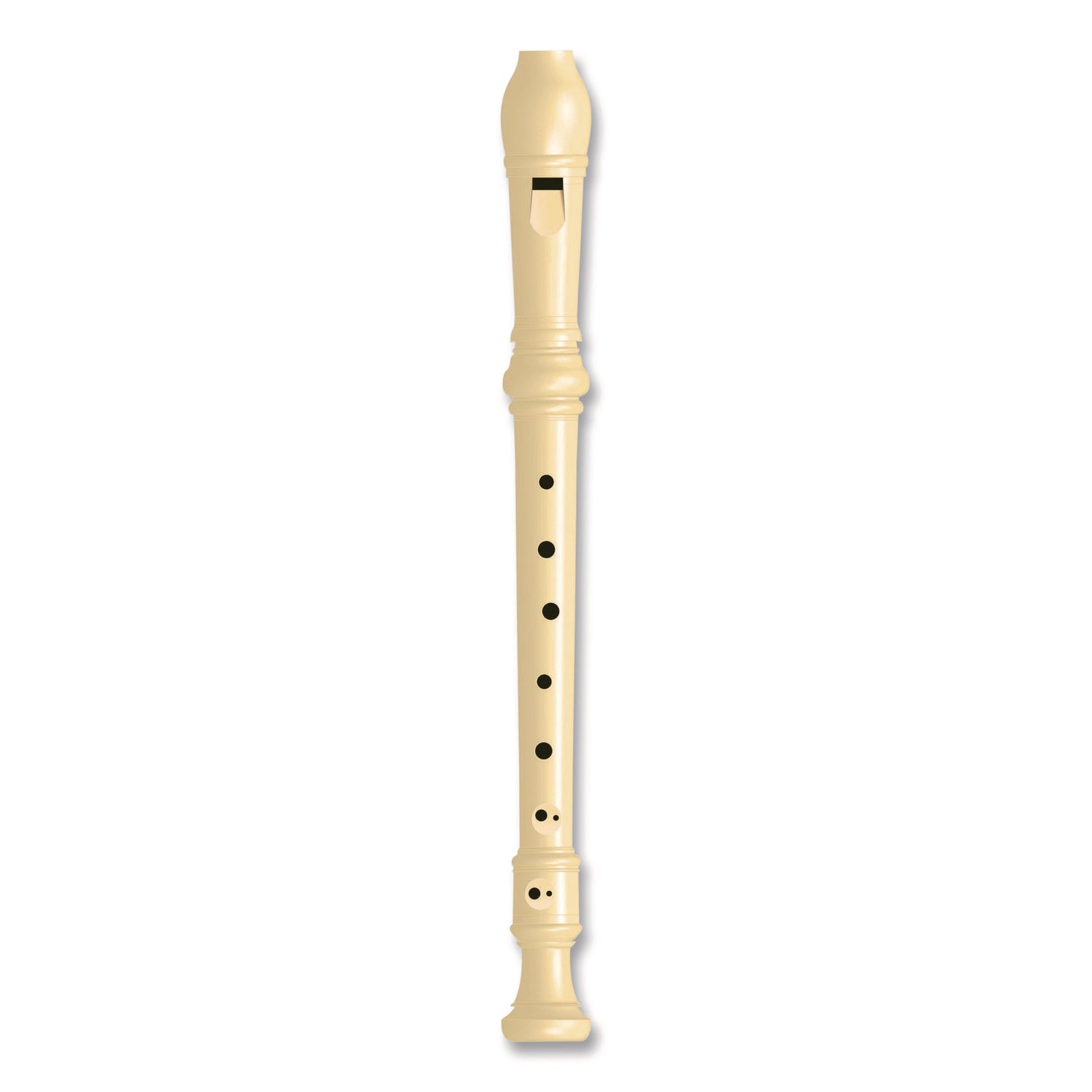 Maped Helix Soprano School Recorder, Plastic, Beige - Bloom Skins