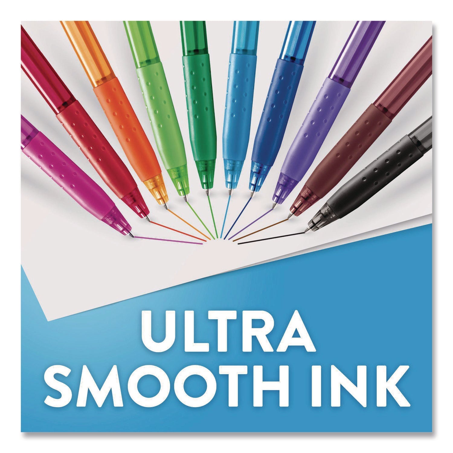 Paper Mate® InkJoy 300 RT Ballpoint Pen, Retractable, Medium 1 mm, Assorted Ink and Barrel Colors, 24/Set - Bloom Skins