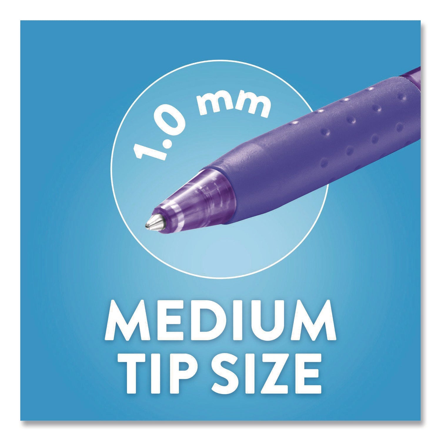 Paper Mate® InkJoy 300 RT Ballpoint Pen, Retractable, Medium 1 mm, Assorted Ink and Barrel Colors, 24/Set - Bloom Skins