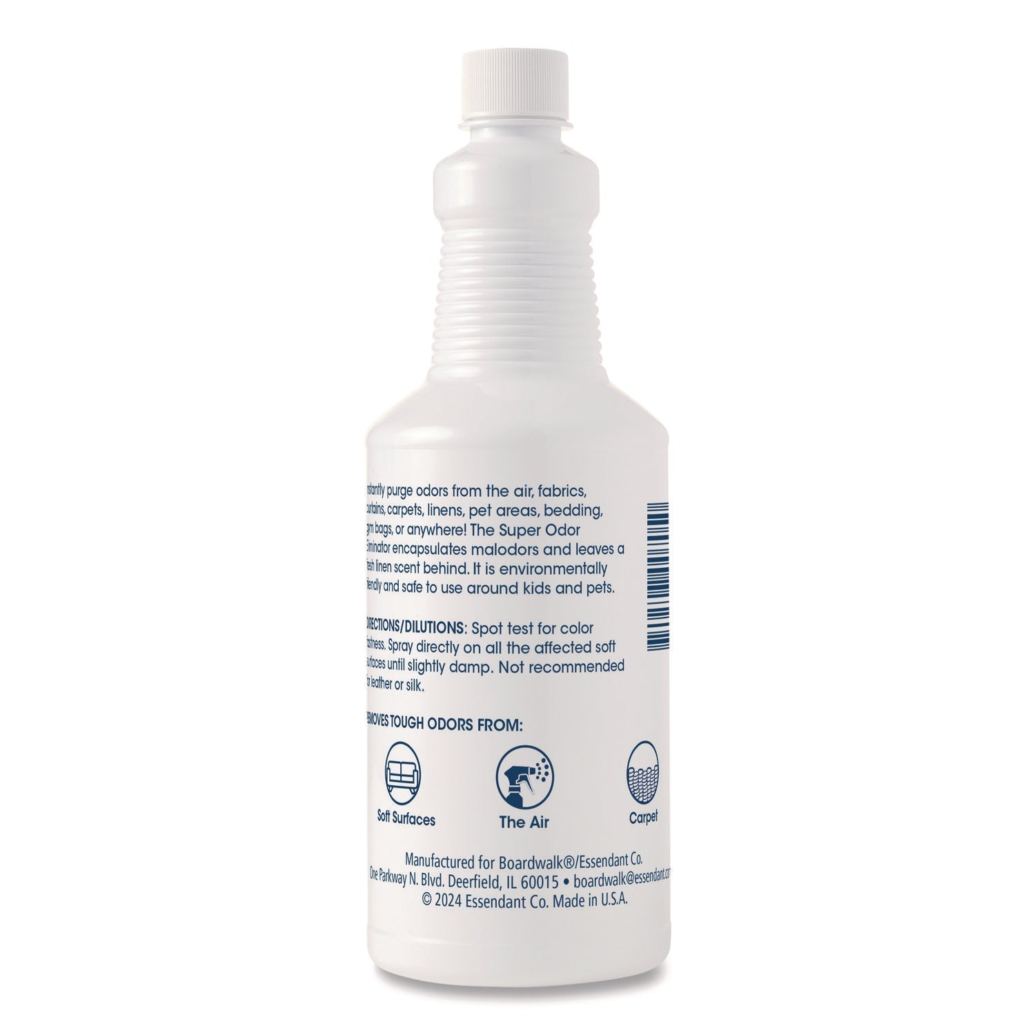 Boardwalk® Super Odor Eliminator, Fresh Scent, 32 oz Bottle, 6/Carton - Bloom Skins