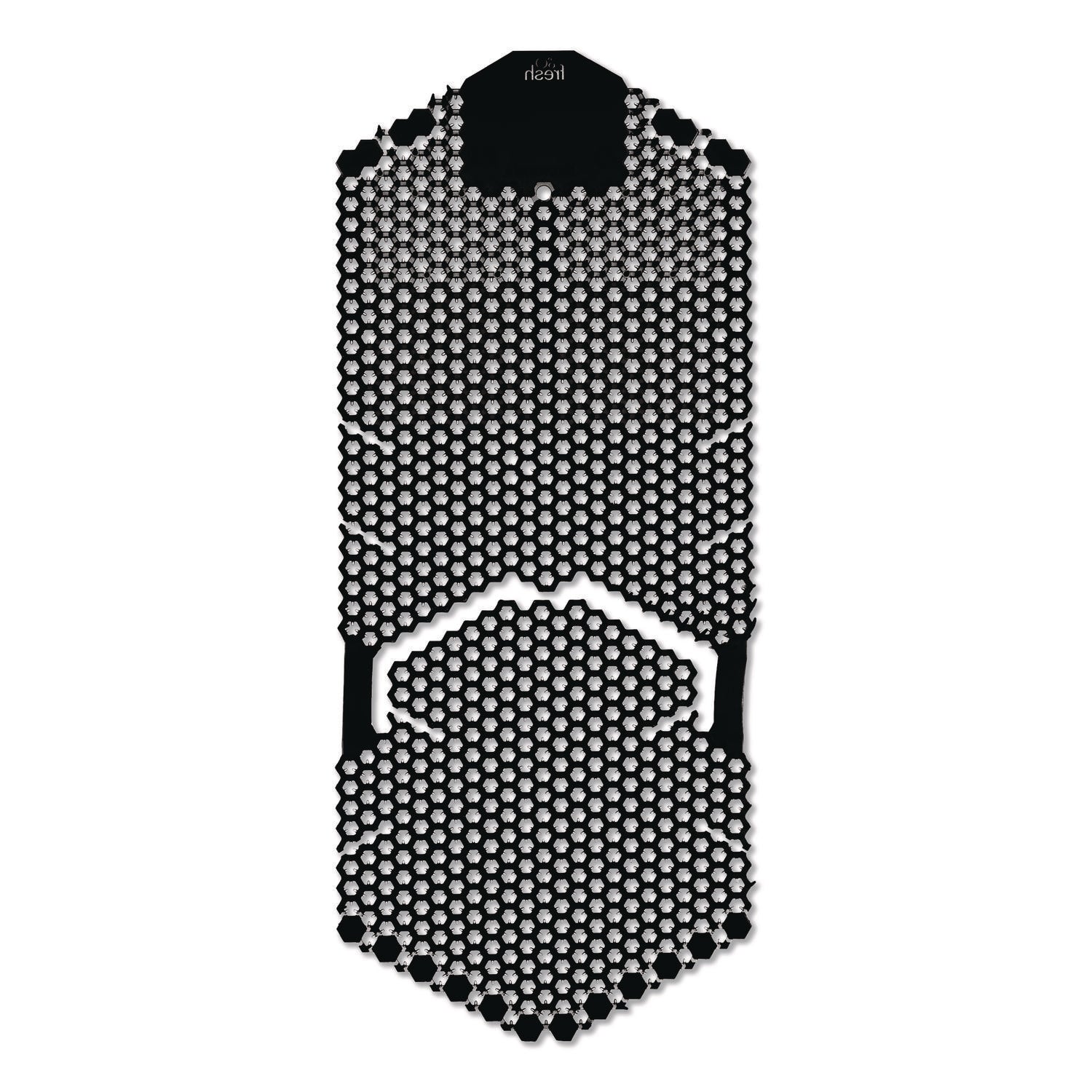 Boardwalk® Vertical Urinal Screen, Midnight Coast Scent, Black, 5.22 oz, 6/Carton - Bloom Skins