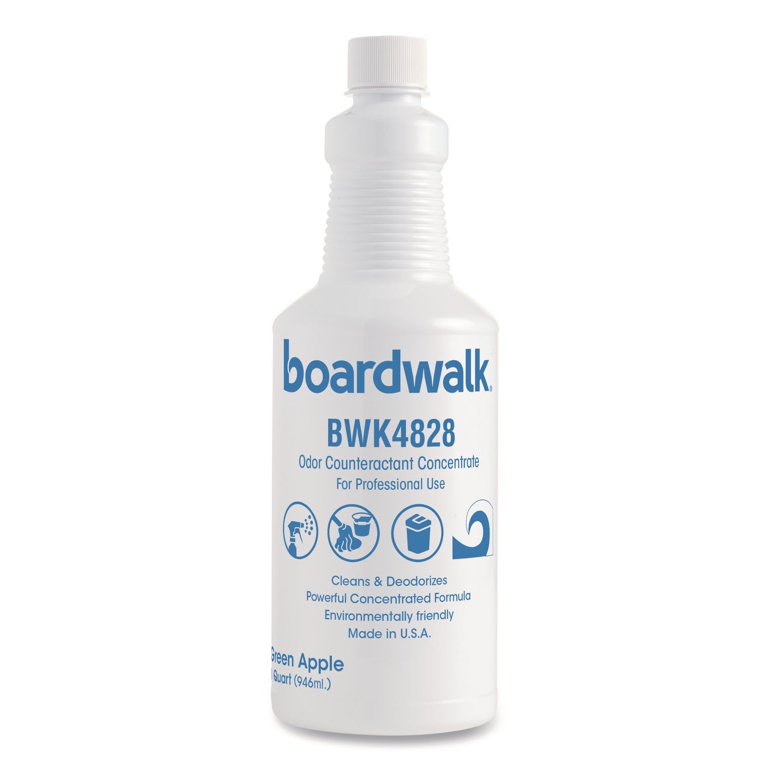 Boardwalk® Liquid Deodorizer, Green Apple, 32 oz Bottle, 12/Carton - Bloom Skins