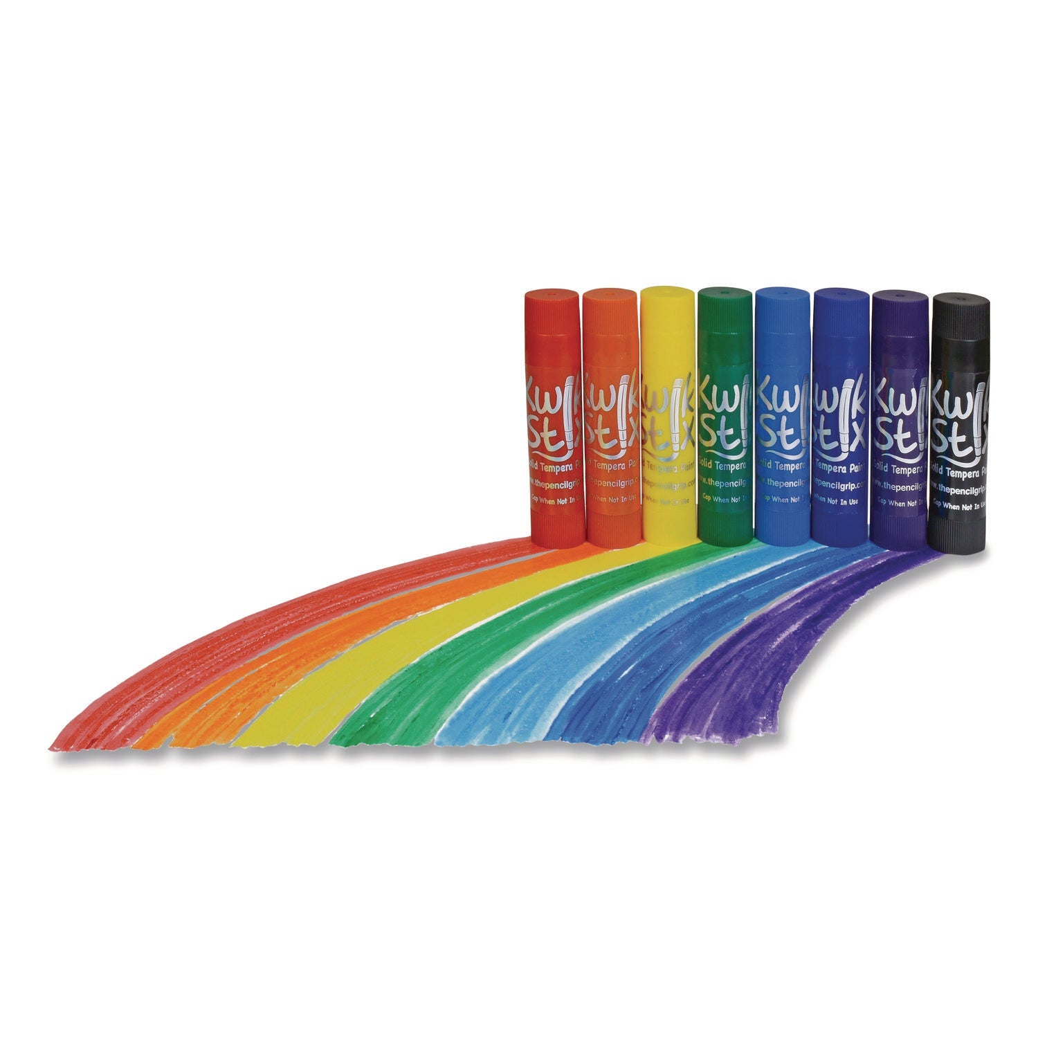 TPG Creations™ Kwik Stix Tempera Paint Set, 8 Assorted Colors, 96 Paint Sticks/Pack, 2 Packs/Carton - Bloom Skins