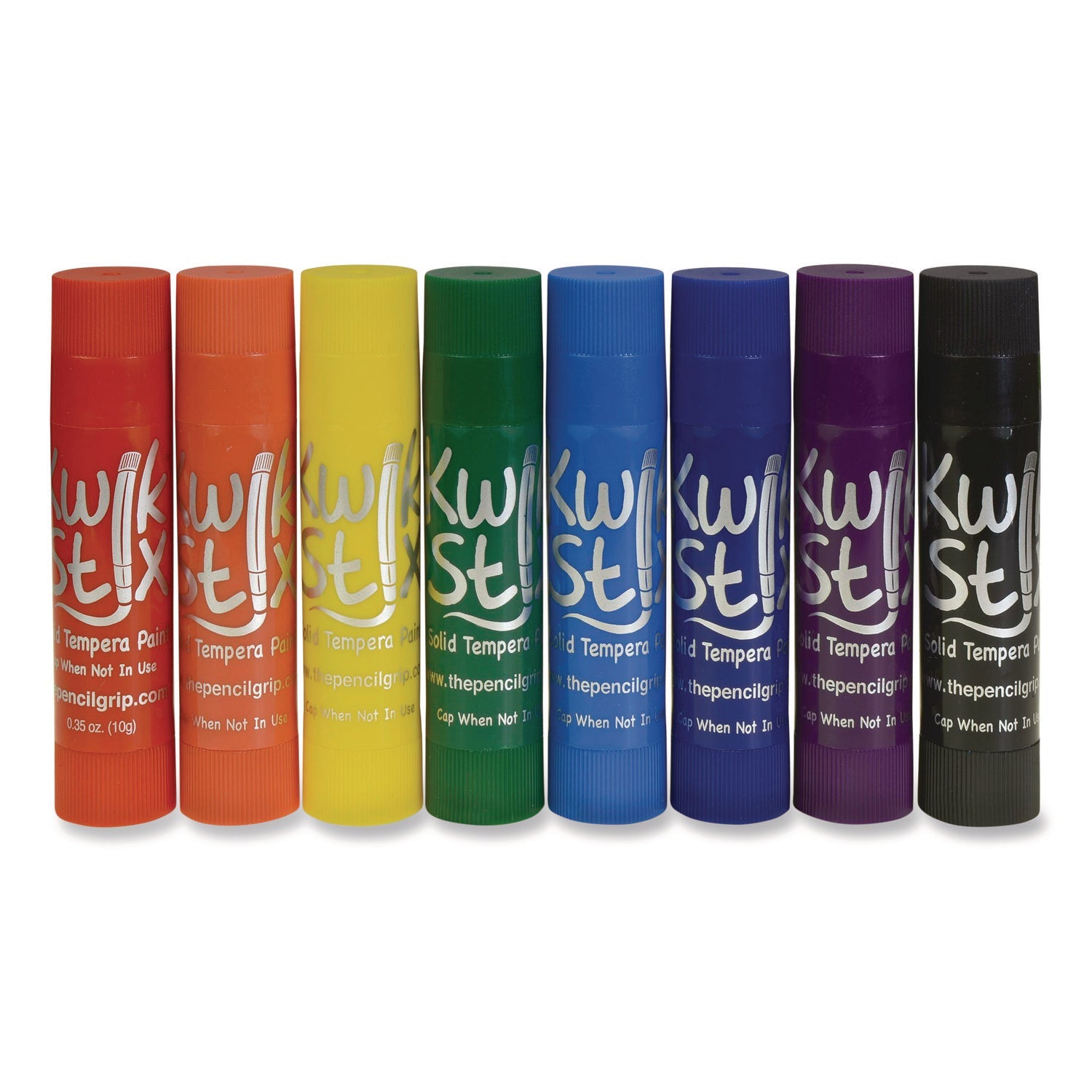 TPG Creations™ Kwik Stix Tempera Paint Set, 8 Assorted Colors, 96 Paint Sticks/Pack, 2 Packs/Carton - Bloom Skins