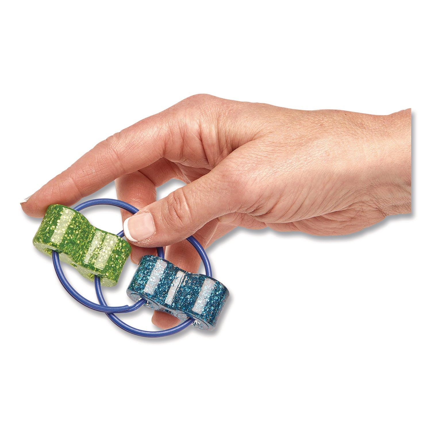 TPG Creations™ Loopeez Fidget Toy, Small, Assorted Colors, 24/Carton - Bloom Skins