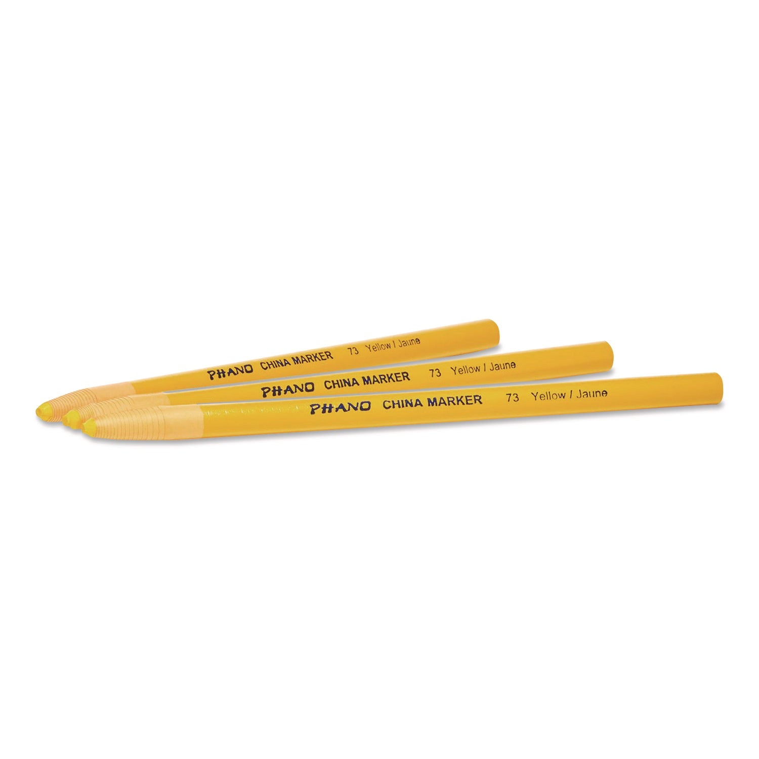 Dixon® China Marker, Yellow, 12/Pack - Bloom Skins