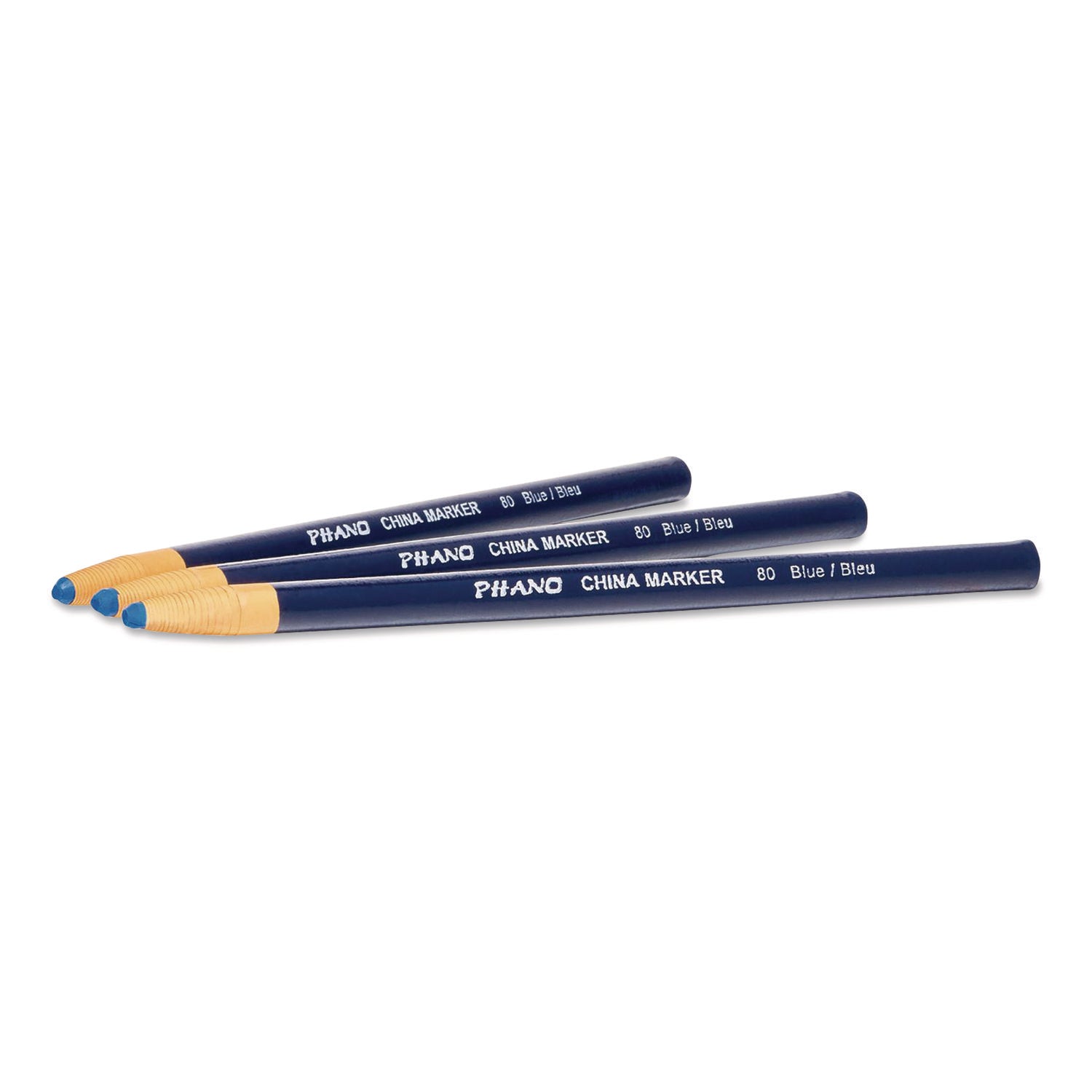 Dixon® China Marker, Blue, 12/Pack - Bloom Skins