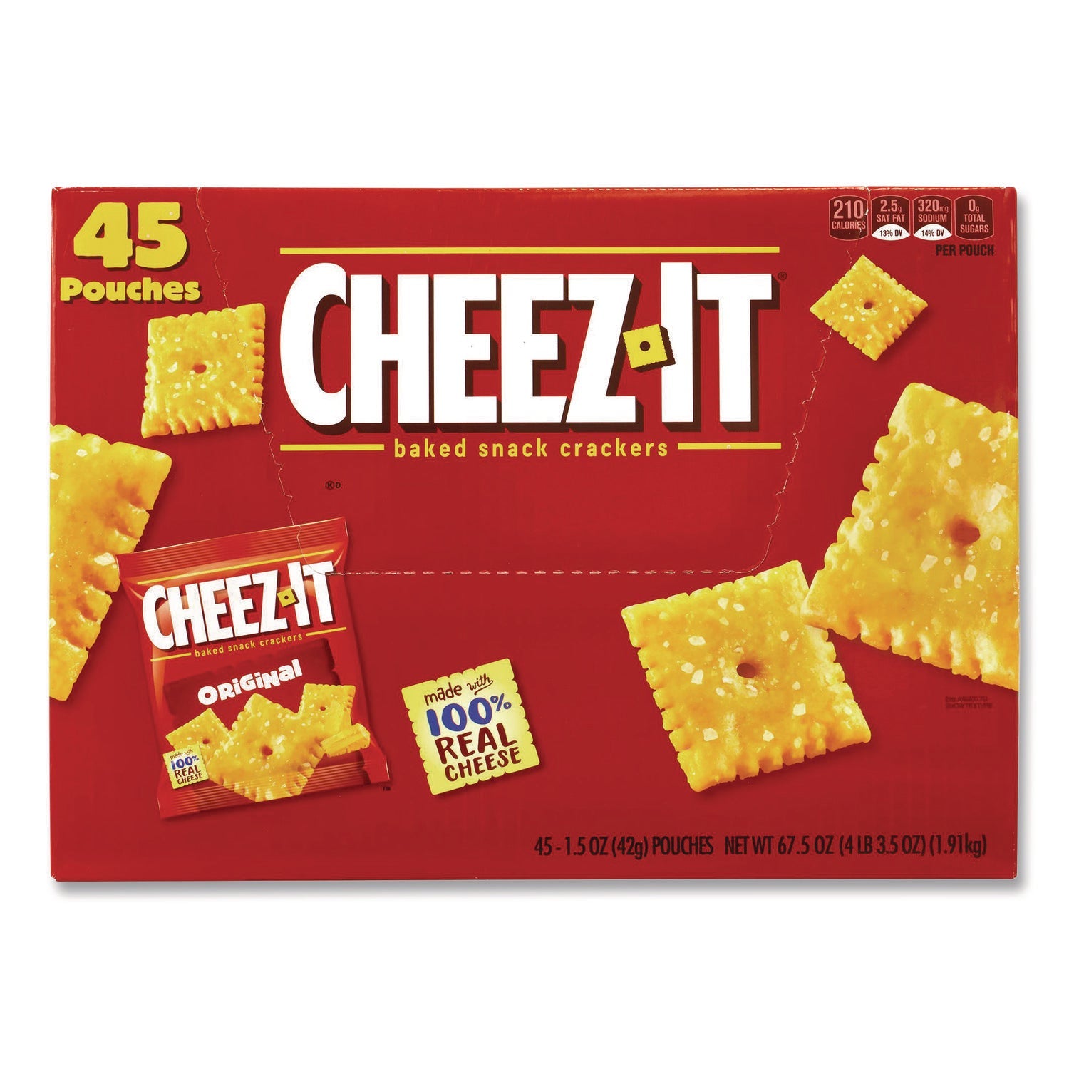 Coca-Cola® Soda Mini Variety and Cheez-It Combo Pack, (30) 7.5 oz Cans Assorted Flavors, (45) 1.5 oz Pouch Original Cheez-It/Bundle - Bloom Skins