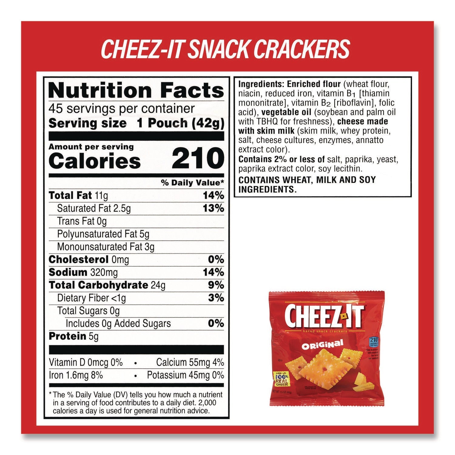 Coca-Cola® Soda Mini Variety and Cheez-It Combo Pack, (30) 7.5 oz Cans Assorted Flavors, (45) 1.5 oz Pouch Original Cheez-It/Bundle - Bloom Skins