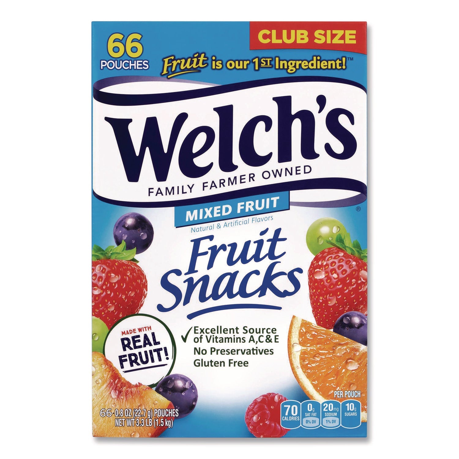 Snack Box Pros Doritos Nacho Cheese Tortilla Chips and Welch's Mixed Fruit Snacks, (50) 1oz Bag Chips, (66) 0.8 oz Pouch Fruit Snacks/Bundle - Bloom Skins