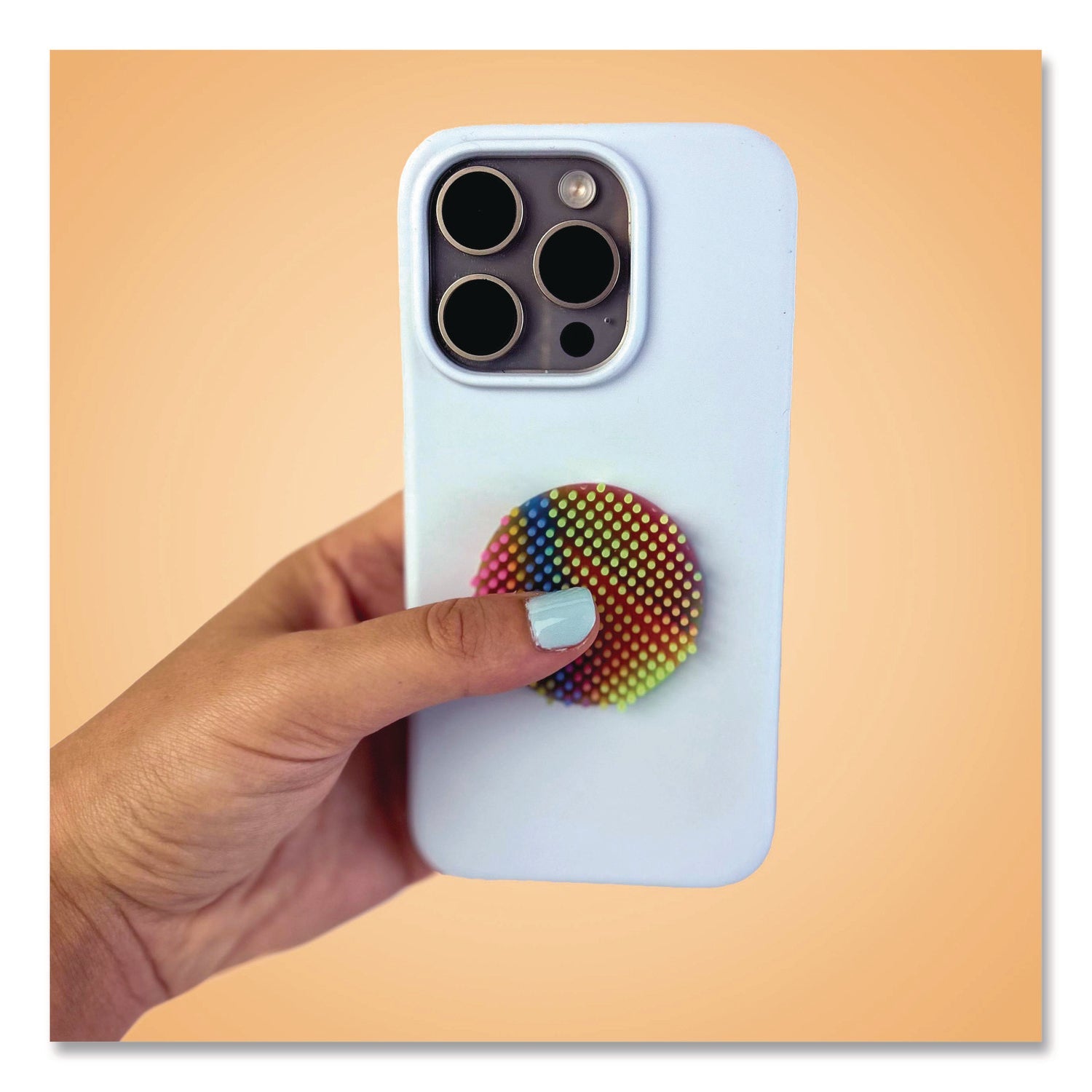 TPG Creations™ Silicone Zen Dots, Multicolor, 3/Pack, 24 Packs/Carton - Bloom Skins