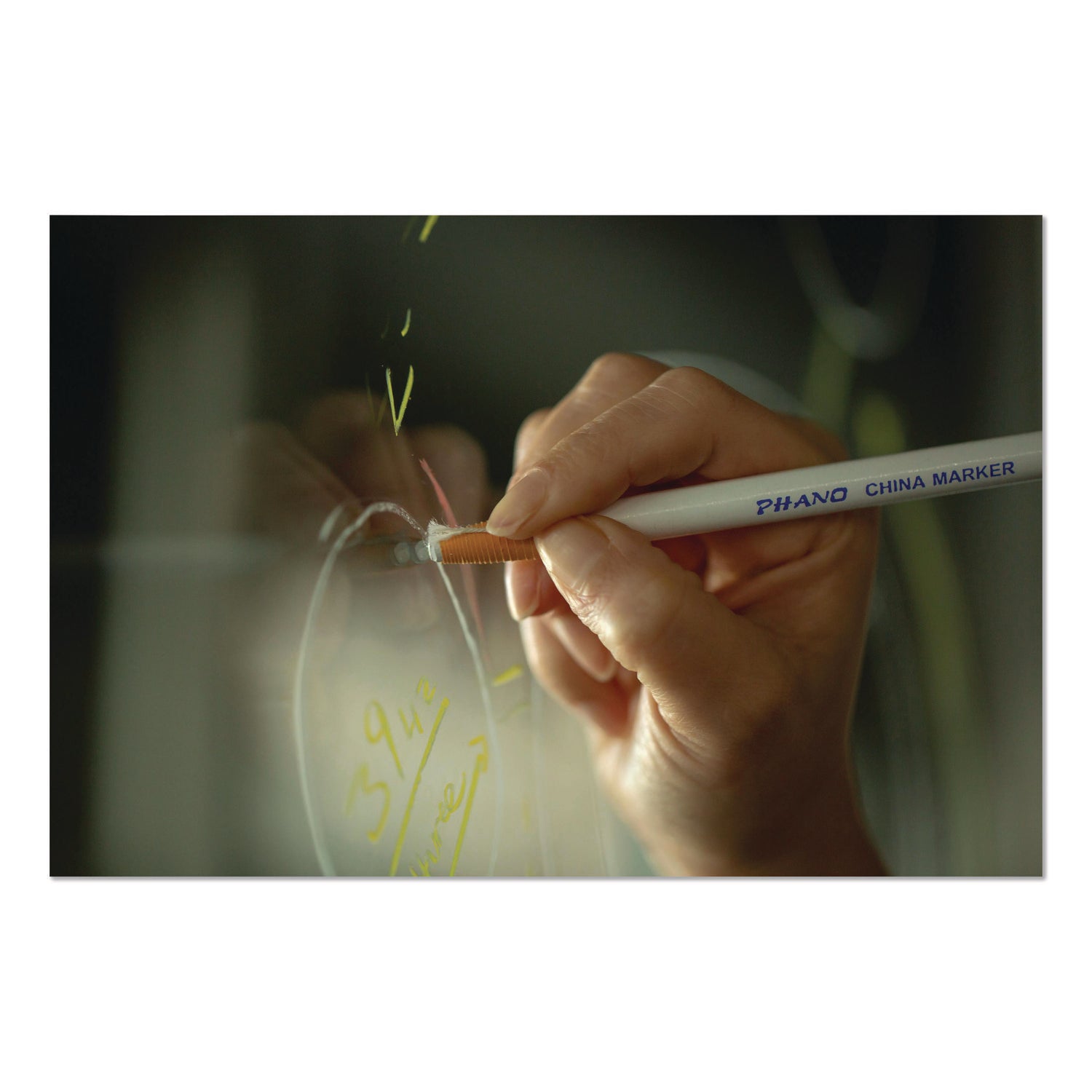 Dixon® China Marker, Black, 12/Pack - Bloom Skins