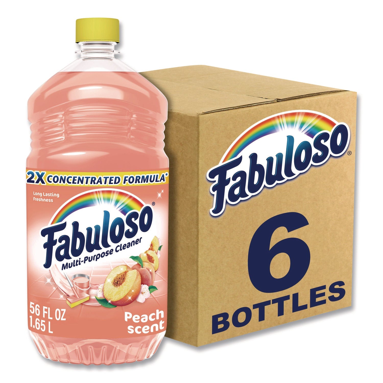 Fabuloso Multi-Use Cleaner | Peach Scent 6/Ctn