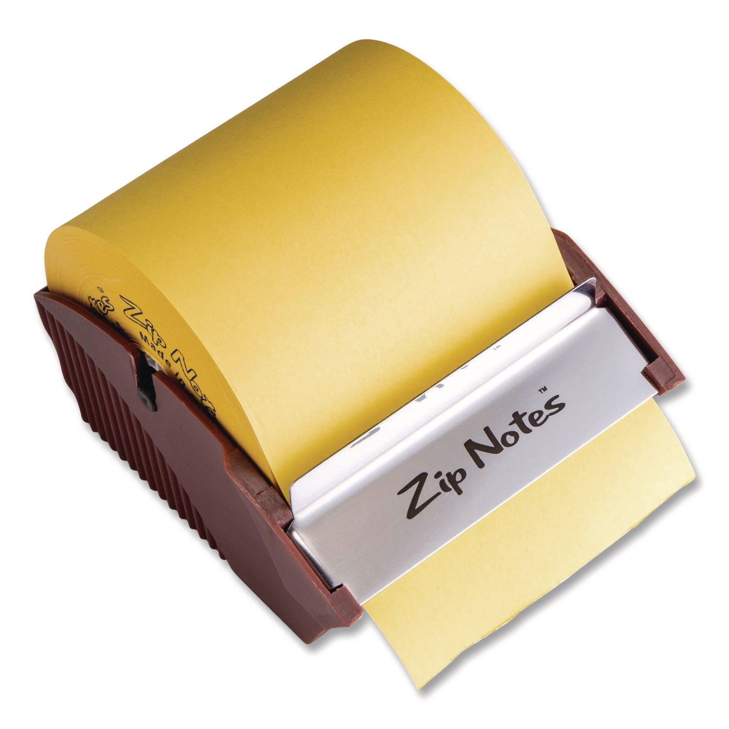 Zip Notes™ Manual Sticky Notes Dispenser, For 3 x 3 Pads, Burgundy, Includes 150 ft Roll of Sticky Notes - Bloom Skins