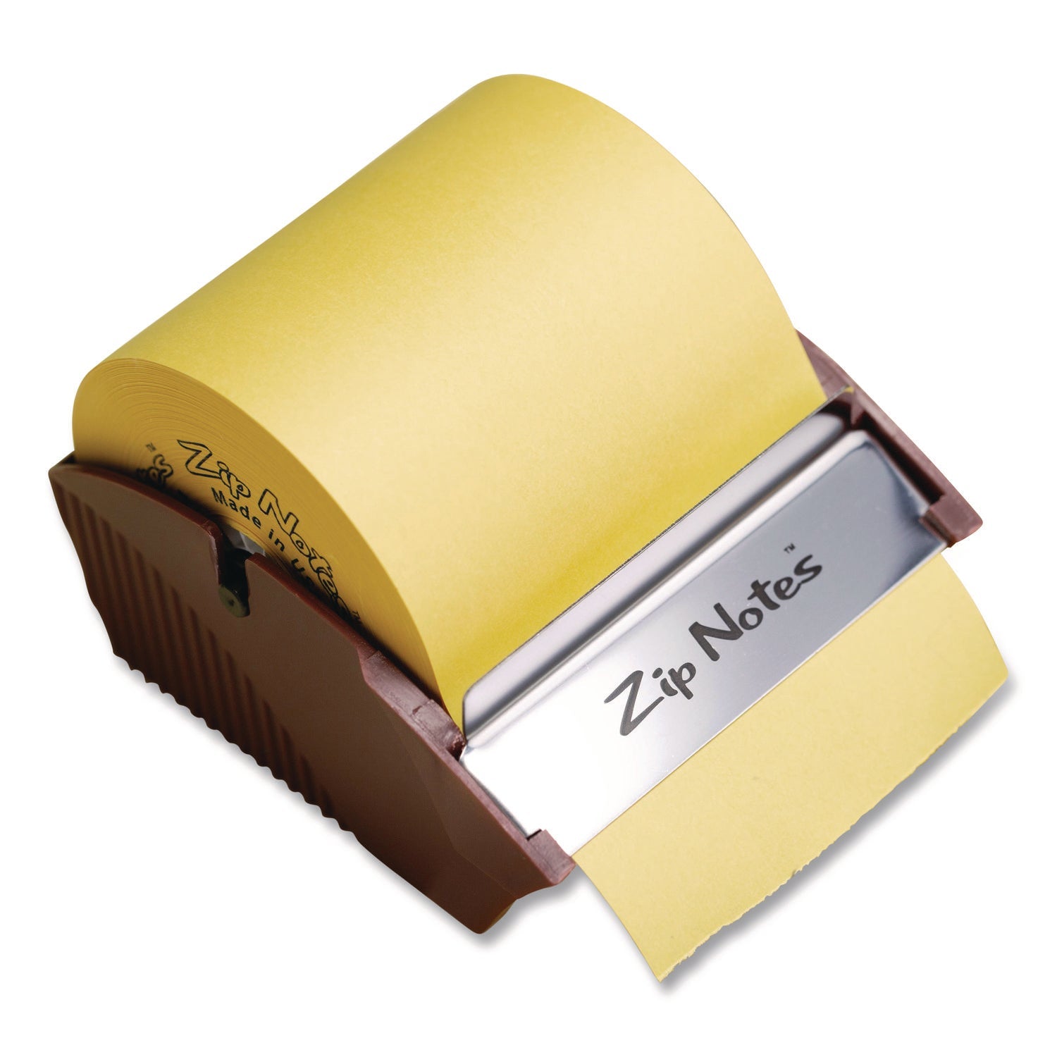 Zip Notes™ Manual Sticky Notes Dispenser, For 3 x 3 Pads, Burgundy, Includes 150 ft Roll of Sticky Notes - Bloom Skins