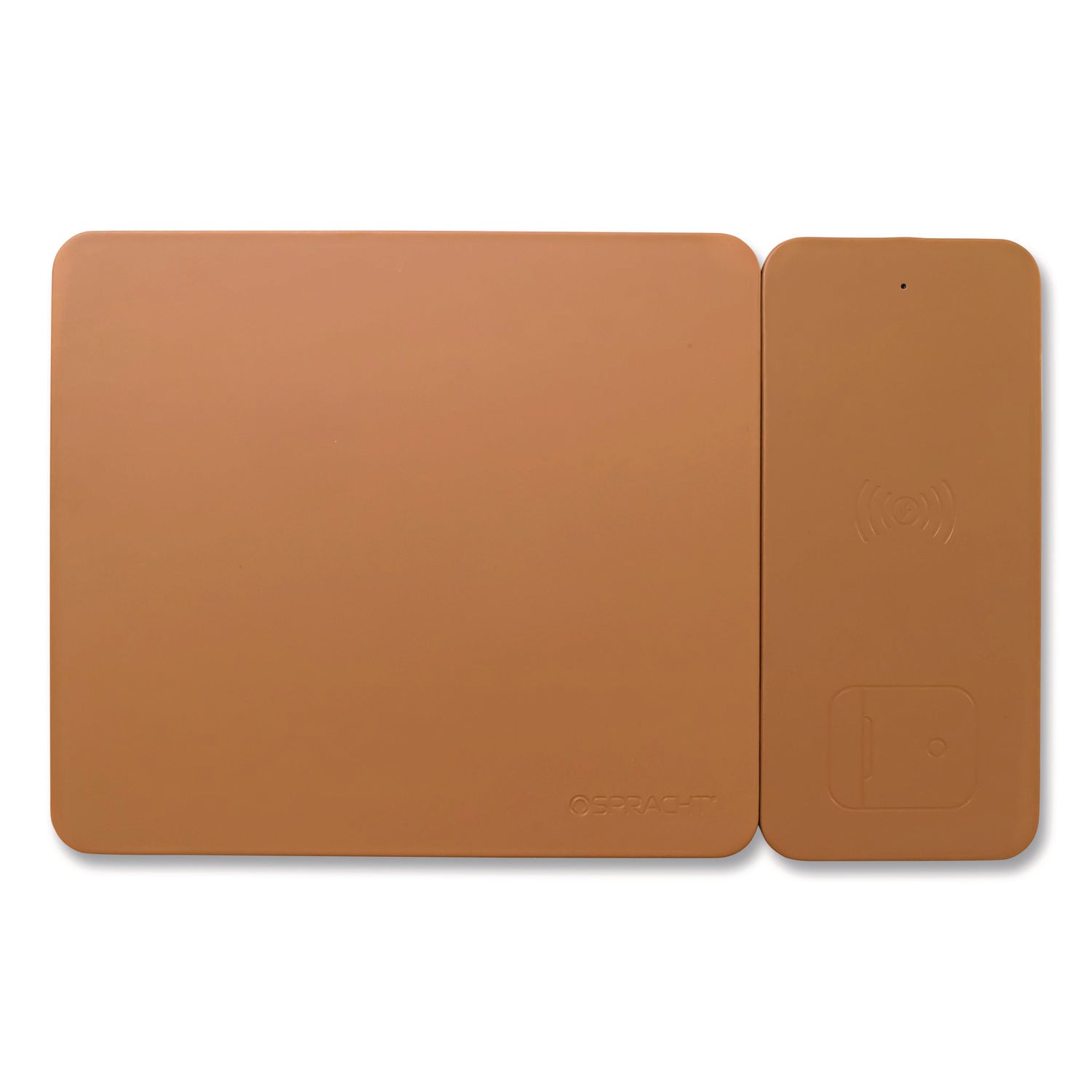 Spracht MagPad Charger and Mouse Pad, Brown - Bloom Skins