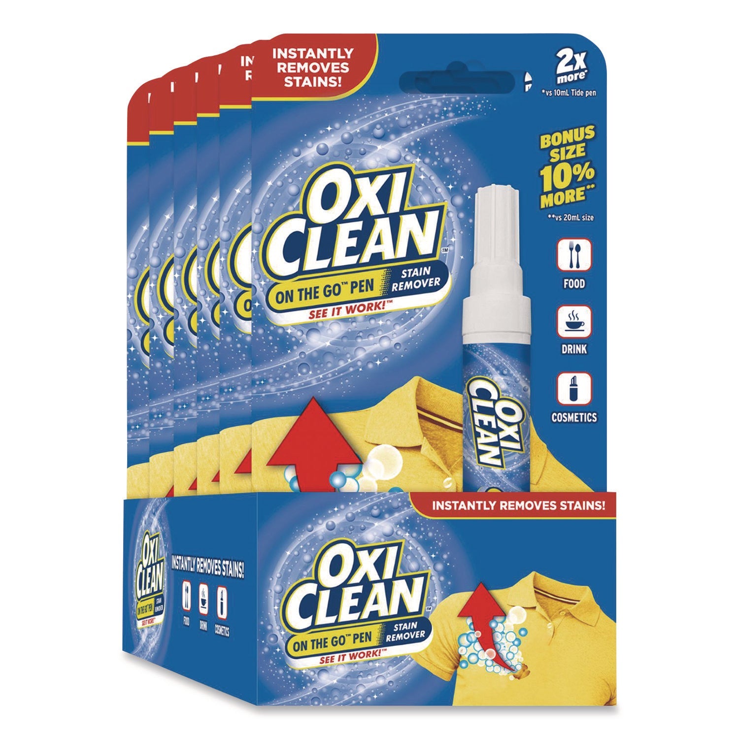 OxiClean On-the-Go Pen Stain Remover | 6/Pack