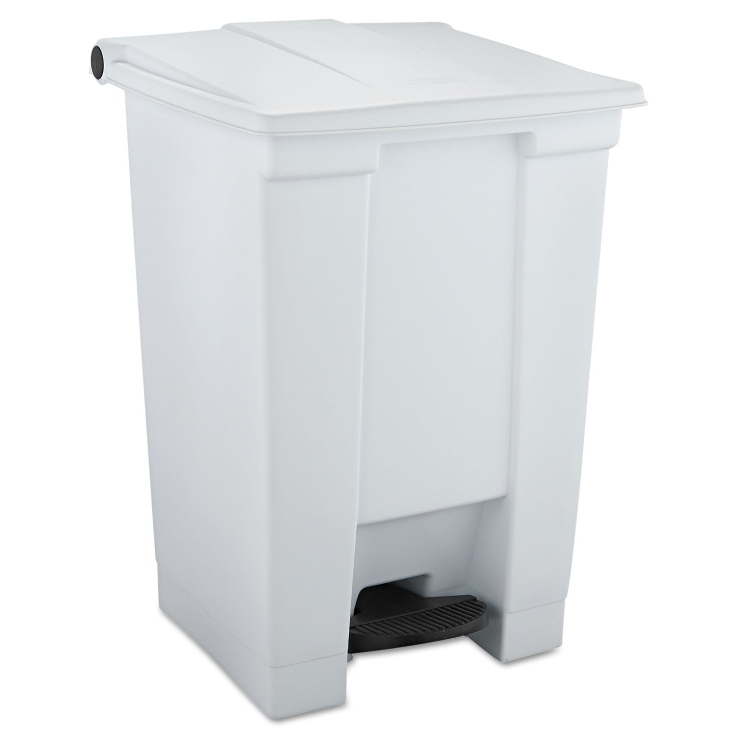 Step-On Waste Container | 12 Gal, White