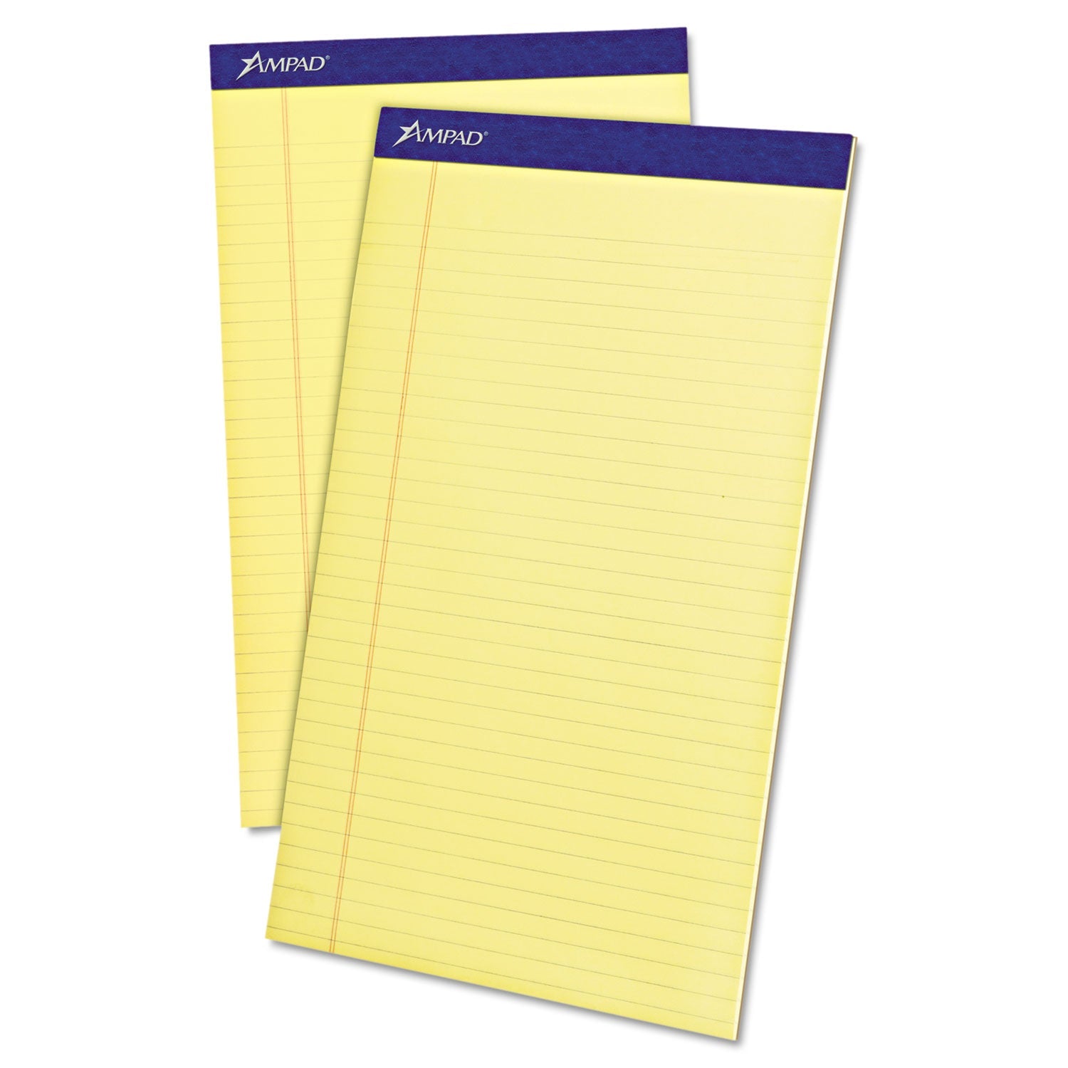Perforated Writing Pads | Ampad® Canary 8.5x14