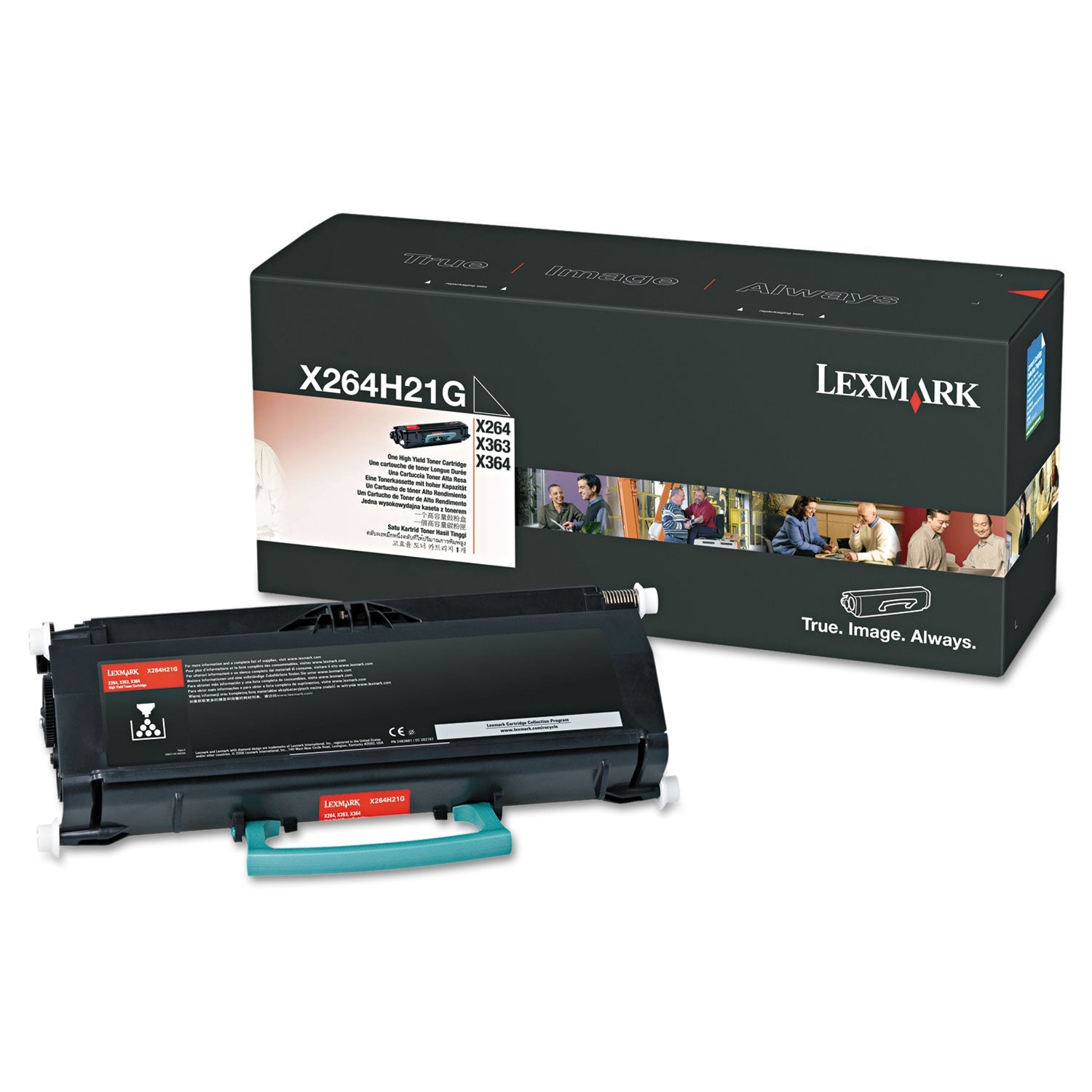 Lexmark X264h21g Toner | High-Yield, Black