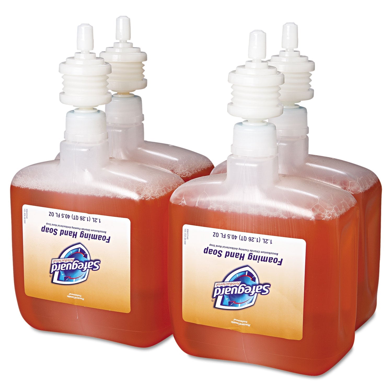 Safeguard™ Professional Antibacterial Foam Hand Soap Refill, Pleasant Scent, 1,200 mL, 4/Carton
