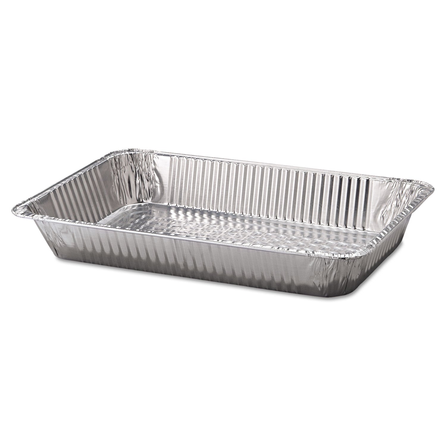 HFA® Aluminum Steam Table Pans, Full-Size Deep, 65 Gauge, 3.19" Deep, 12.19 x 20.75, 50/Carton