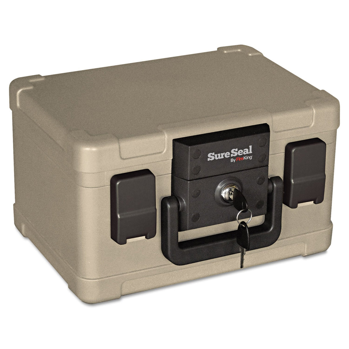 Fire And Waterproof Chest | 0.15 Cu Ft, Taupe