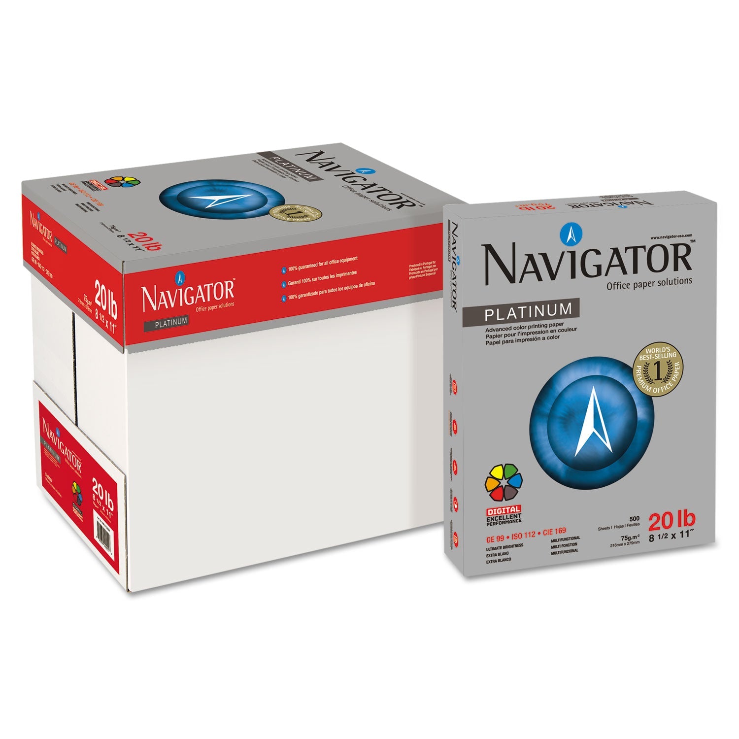 Navigator Platinum Paper | 20lb, 99 Bright