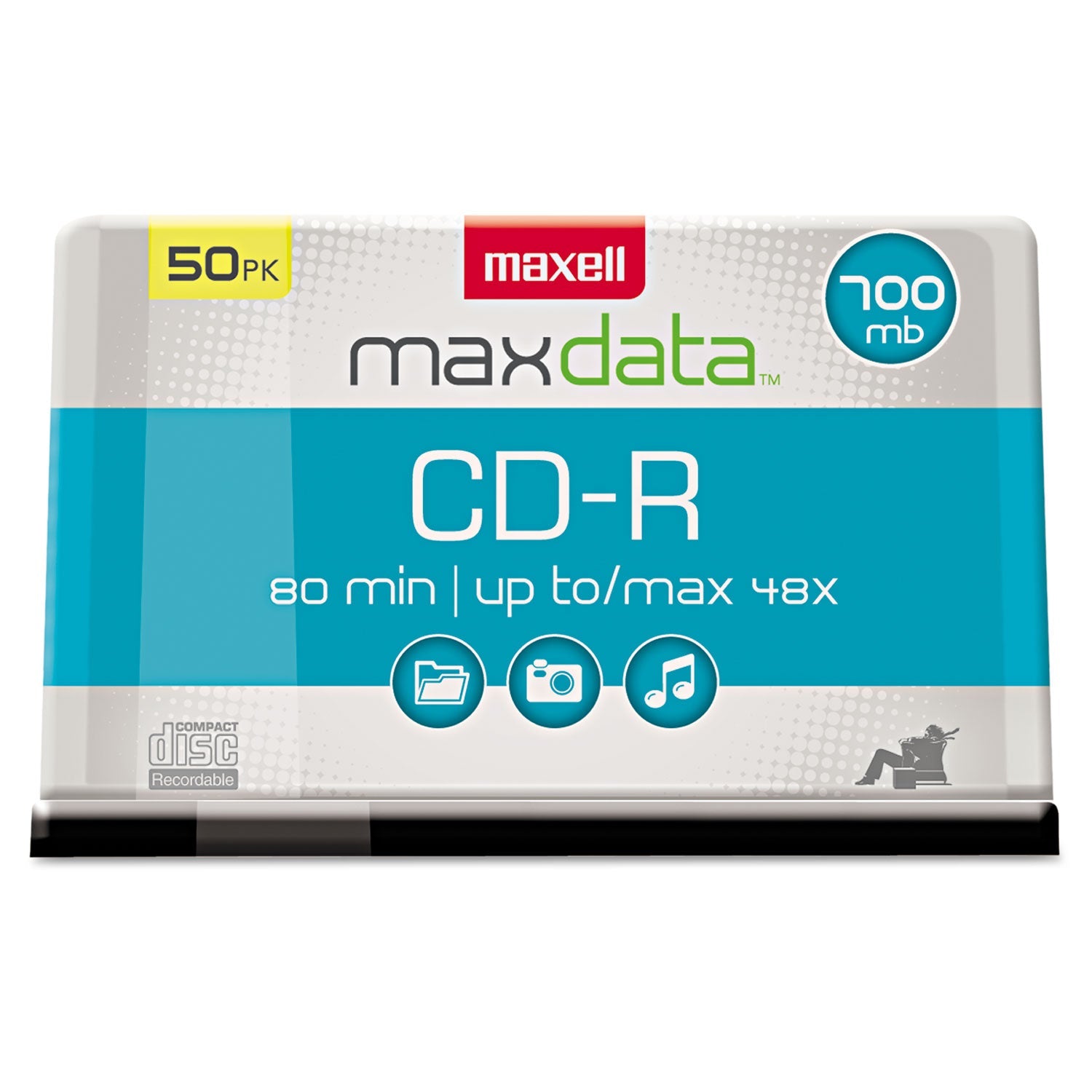 CD-R Discs | 700MB/80MIN, 48x, 50/Pack