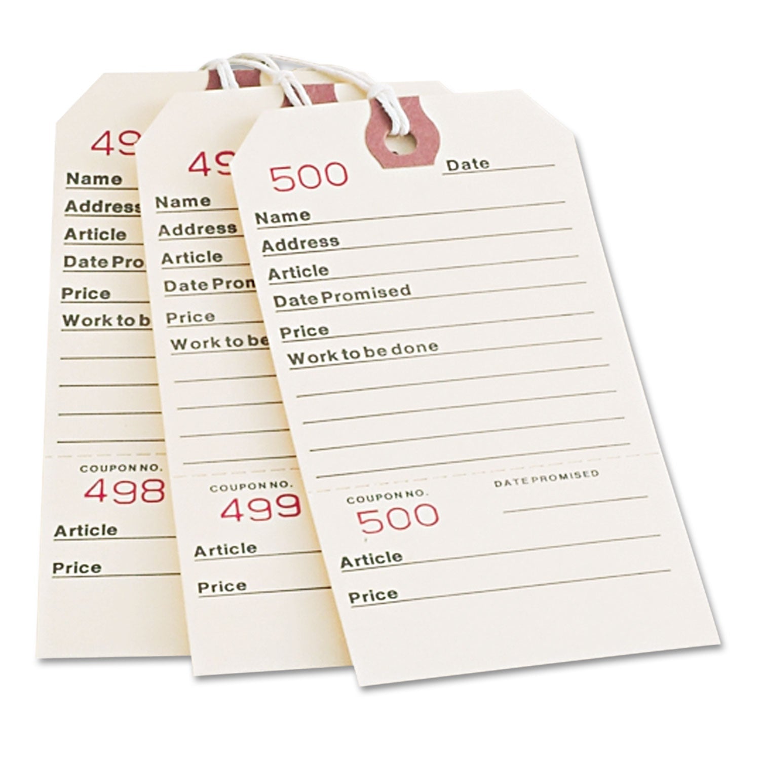 Repair Tags | Manila | 500/Box