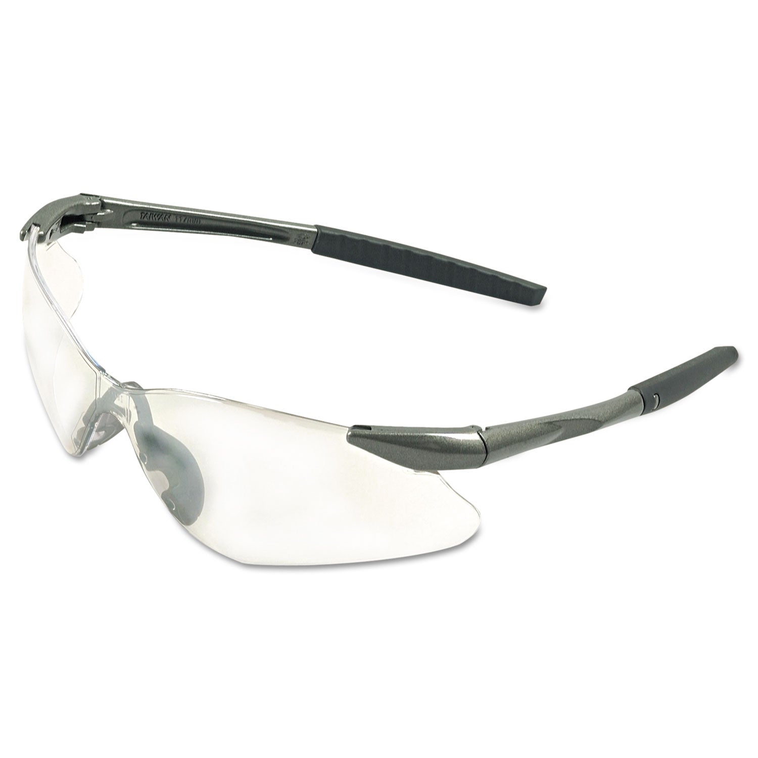 KleenGuard™ V30 Nemesis VL Safety Glasses, Gunmetal Frame, Clear Lens - Bloom Skins