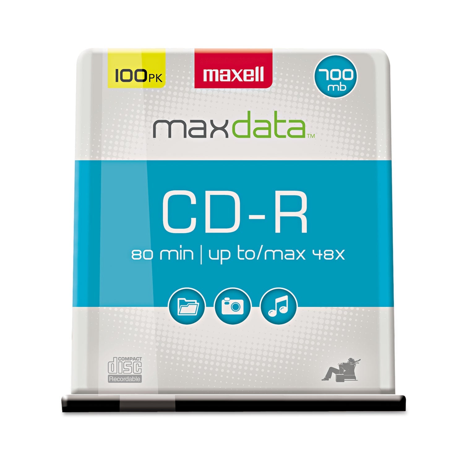 CD-R Discs | 700MB/80MIN, 48x, 100/Pack