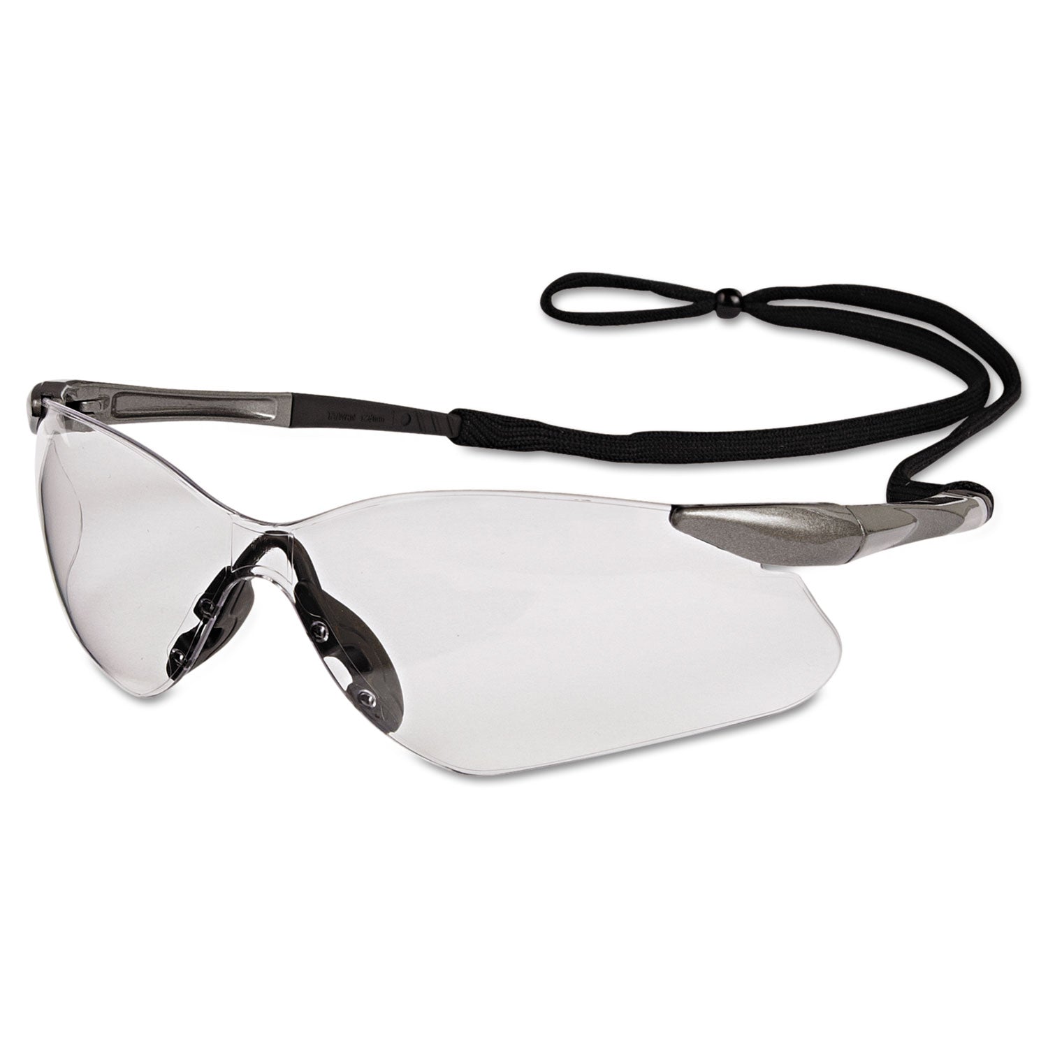 KleenGuard™ V30 Nemesis VL Safety Glasses, Gunmetal Frame, Clear Lens - Bloom Skins