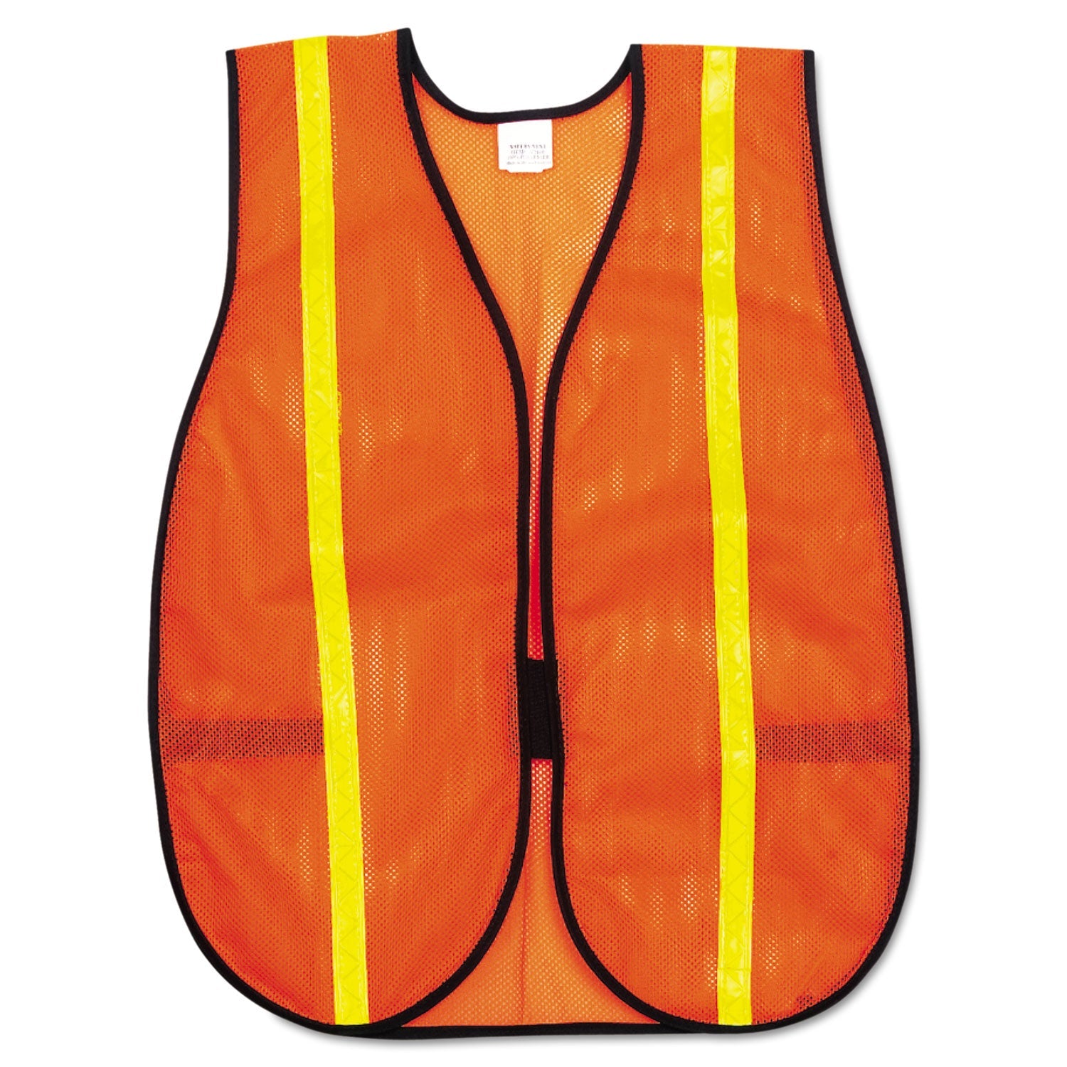 Polyester Mesh Safety Vest | One Size, Orange