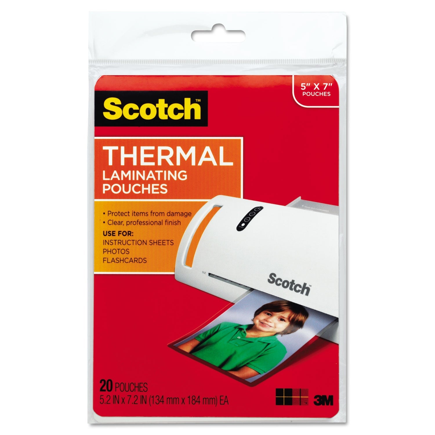 Scotch™ Laminating Pouches | 5x7 Protection