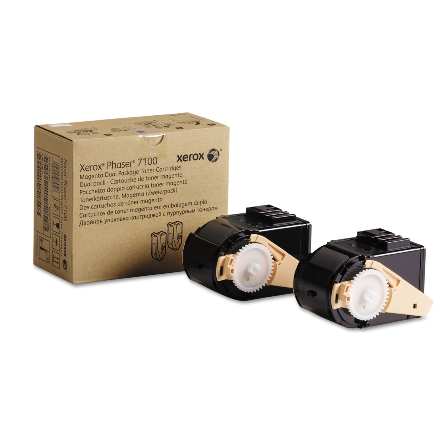Toner | 9,000 Pages | Cyan | 2-Pack | Xerox®