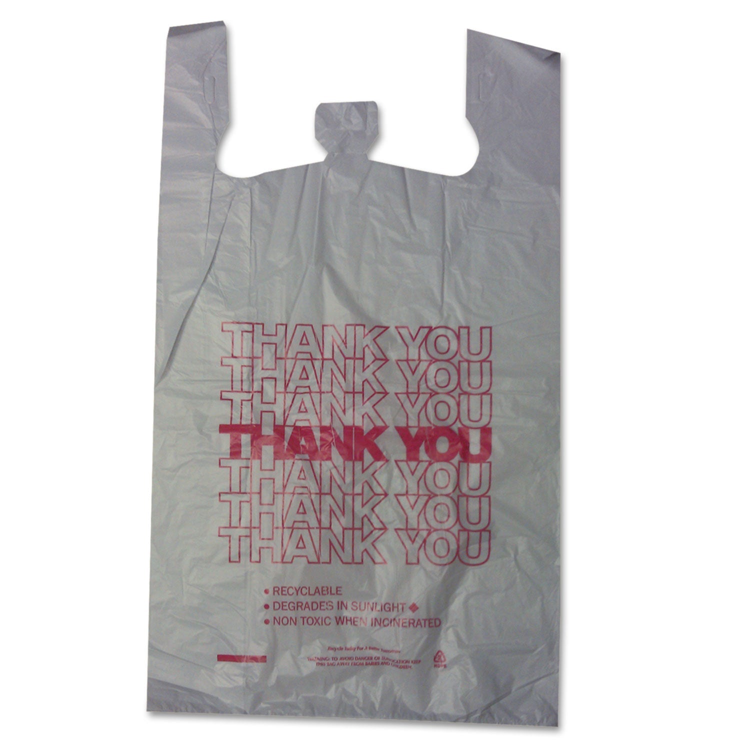 Thank You High-Density Shopping Bags | 500/Carton