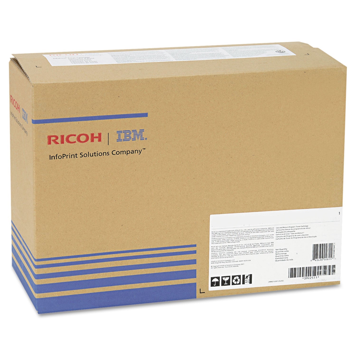Ricoh 406683 Toner | 25,000 Page-Yield, Black