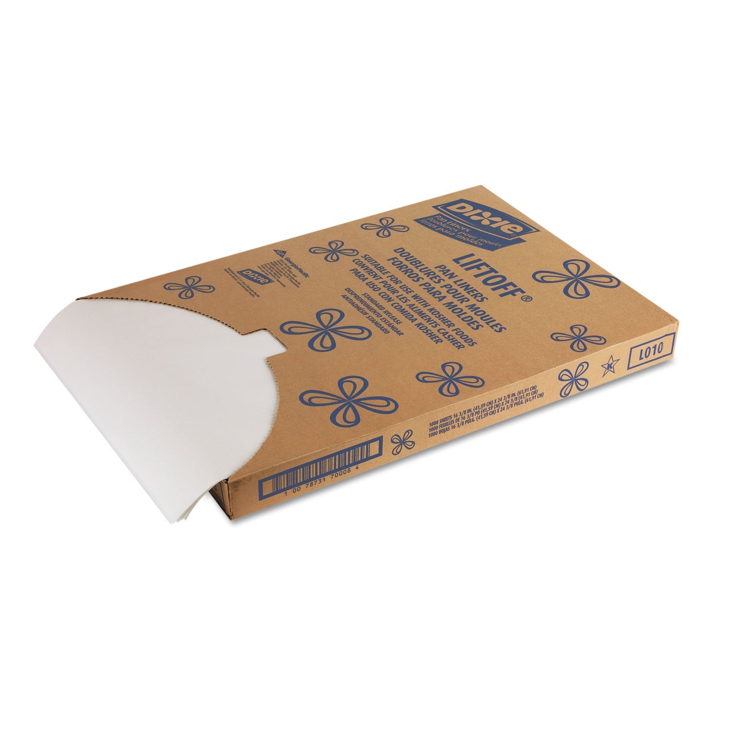 Greaseproof Liftoff Pan Liners | 1000/Carton