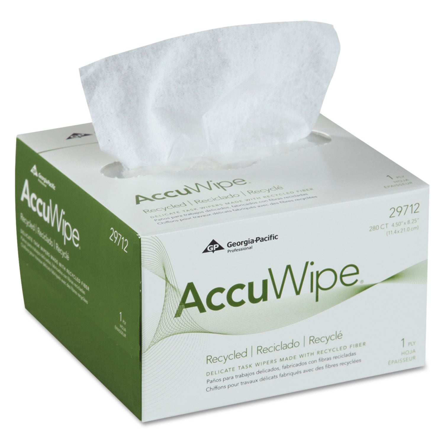 AccuWipe Delicate Task Wipers | 280/Box