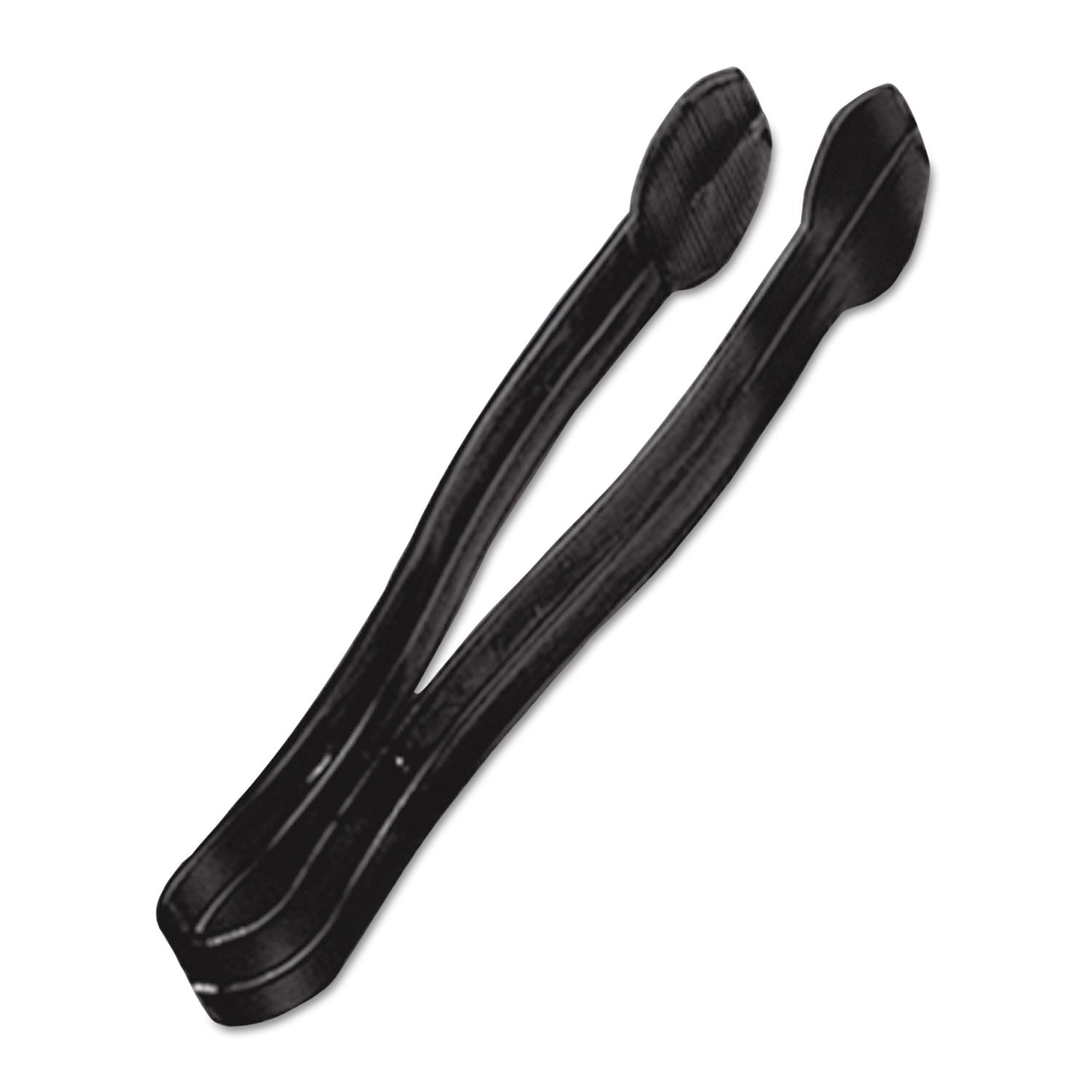Plastic Tongs | 9" Black | 48-Carton