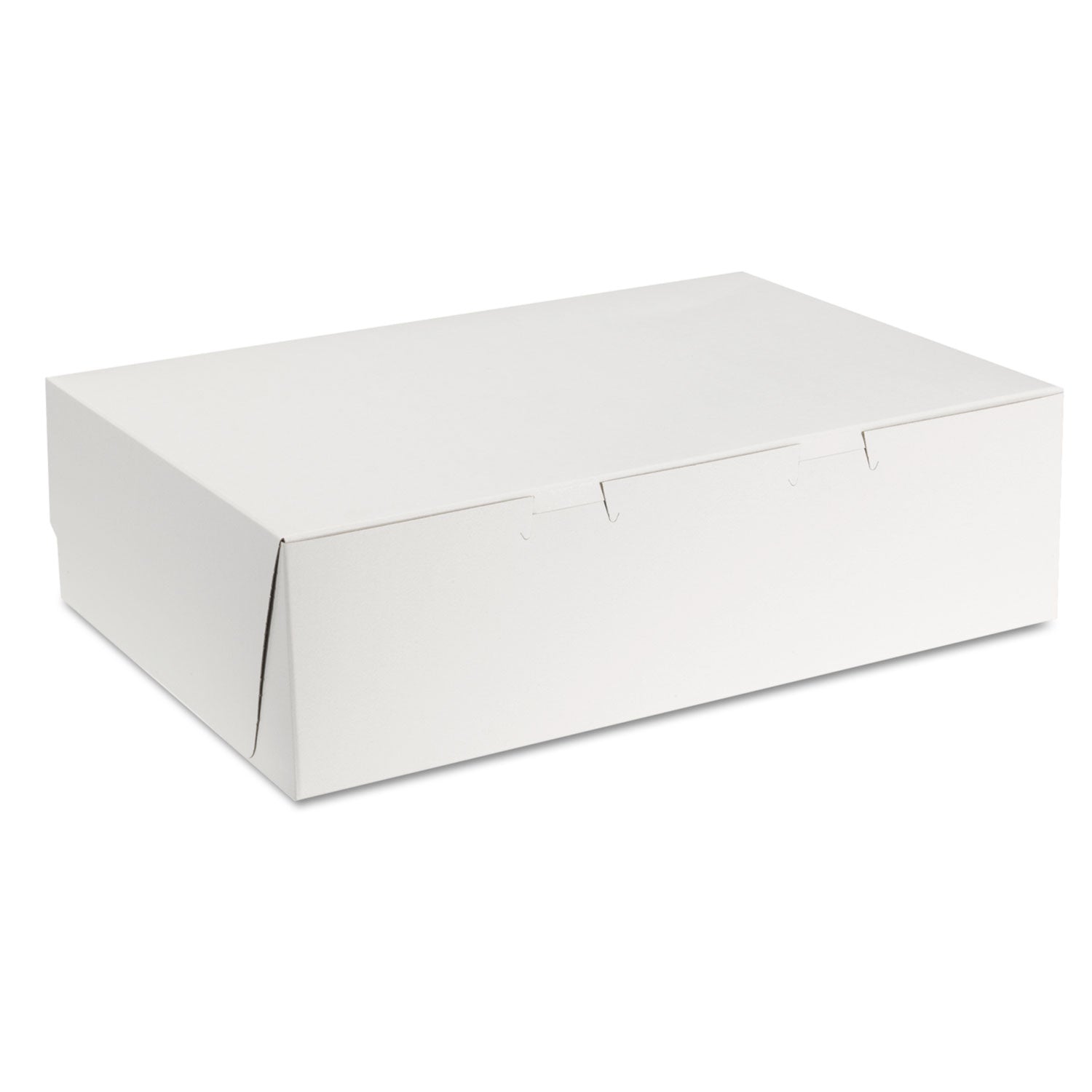 One-Piece Non-Window Bakery Boxes | 1/4 Sheet