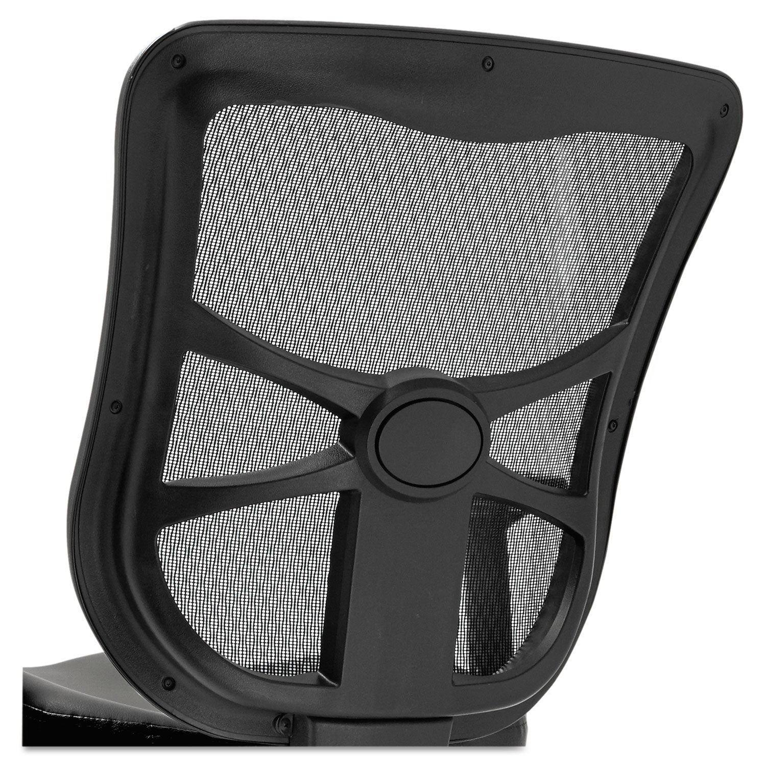Alera® Alera Elusion Series Mesh Mid-Back Multifunction Chair, Supports Up To 275 Lb, 17.7" To 21.4" Seat Height, Black