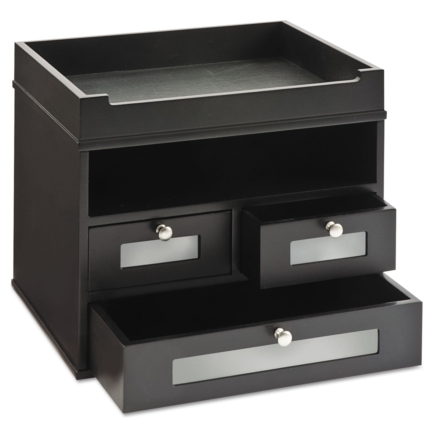 Midnight Black Collection Tidy Tower | 5 Comp.