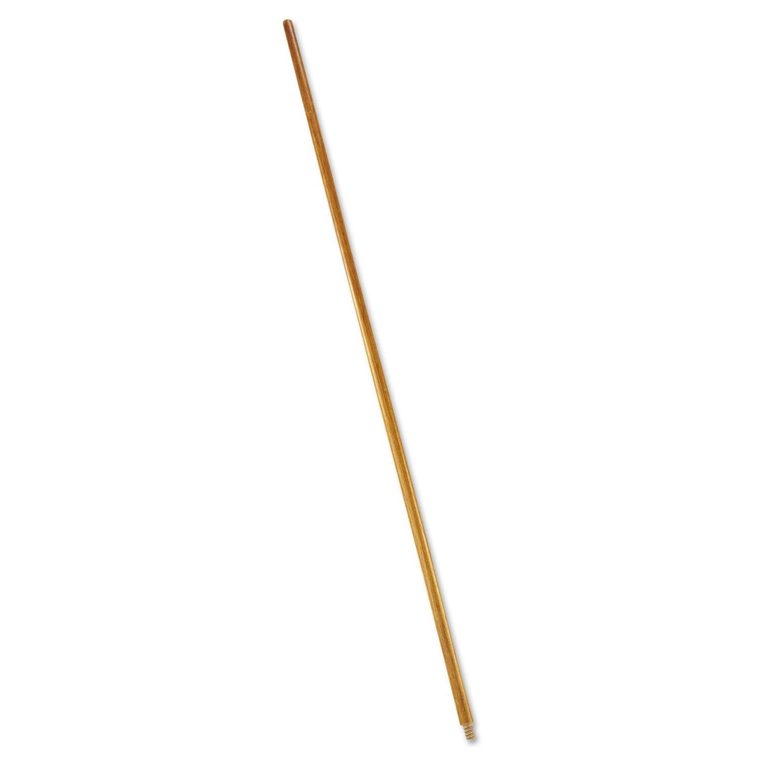 Rubbermaid® Commercial Wood Threaded-Tip Broom/Sweep Handle, 0.94" dia x 60", Natural
