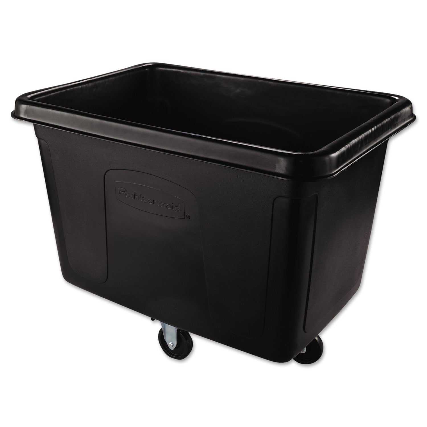 Rubbermaid Commercial Cube Truck | 105 gal Black