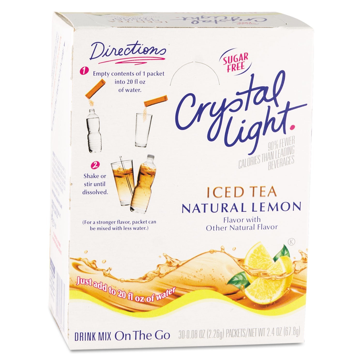 Iced Tea On The Go | Crystal Light®, 30 Packets
